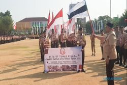 Estafet Tunas Kelapa Jawa Tengah Diberangkatkan dari Rembang