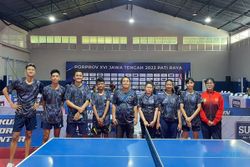 Tenis Meja Kota Solo Targetkan Bawa Pulang Satu Emas dari Porprov Jateng 2023