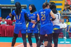 Hasil Voli Putri SEA V League 2023: Timnas Indonesia Kalah Telak dari Thailand