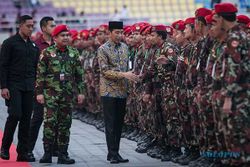 Presiden Jokowi Hadiri Apel Akbar Kokam di Stadion Manahan Solo