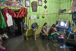 Diguyur Hujan Deras, Sejumlah Jalan dan Rumah di Medan Terendam Banjir
