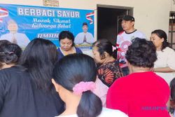 Wakil Ketua DPRD Solo Sapari Bagi-bagi Ratusan Paket Makanan Bergizi