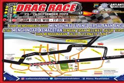 Ingat! 2 Hari Ada Drag Race di Jalan Pemuda Klaten, Cek Kantong Parkirnya