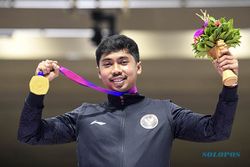 Petembak Muhammad Sejahtera Raih Emas Pertama untuk Indonesia di Asian Games