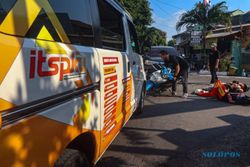 "Kecelakaan" Dekat ITS PKU Muhammadiyah Solo, 1 Orang Meninggal & 18 Orang Luka