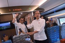 Ikut Uji Coba Kereta Cepat Jakarta-Bandung, Begini Kesan Presiden Jokowi