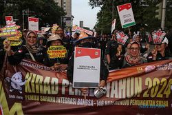 Kirab Pemilu 2024 di Semarang, Ingatkan Partisipasi Warga Gunakan Hak Suara