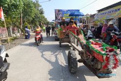 Karnaval Hari Jadi Desa Tanggan Sragen Berlangsung Meriah, Usung Kearifan Lokal
