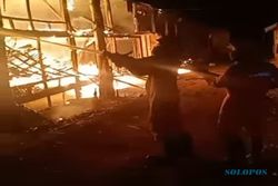 Kandang Ayam di Bergas Kabupaten Semarang Ludes Terbakar, Kerugian Rp250 Juta