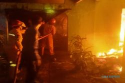 Kebakaran Hanguskan Rumah Warga di Bulu Sukoharjo, Kerugian Capai Rp300 Juta