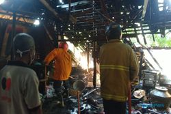 Terjadi Lagi, Dapur Rumah Warga di Wonoboyo Wonogiri Hangus Terbakar
