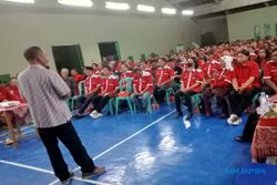 Rudy Bakar Semangat 540 Jajaran Struktural PDIP Mojosongo Solo