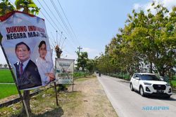 Baliho Prabowo-Gibran Bertebaran di Sragen, Gerindra Tidak Tahu Menahu