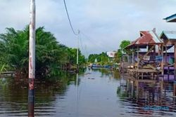 Hampir Sepekan Banjir Belum Surut di Nunukan, 3.052 Keluarga Terdampak