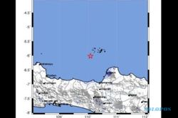 Gempa M 5,1 Laut Jawa Dekat Jepara akibat Aktivitas Lempeng Indo-Australia