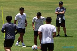 Usai Kalahkan Taiwan, Timnas Indonesia U-23 Langsung Gelar Latihan di Sriwedari