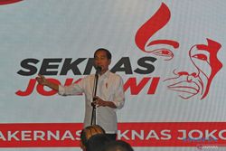 Persilakan Relawan Pendukung Panaskan Mesin, Jokowi Sebut Nama Erick Thohir