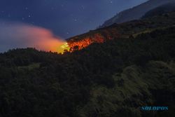 Kebakaran di Gunung Sumbing, Seluruh Jalur Pendakian Ditutup