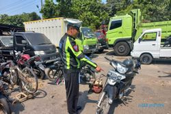 Kecelakaan di Jalan Solo-Jogja Klaten, Pemotor Meninggal Terlindas Truk