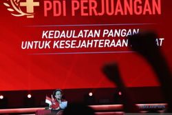 Lebih dari Separuh Menteri Kabinet Jokowi Hadiri Rakernas IV PDIP