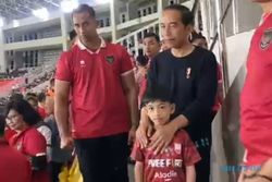 Presiden Jokowi Nonton Langsung Indonesia vs Turkmenistan, Prediksi Menang 5-0
