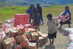 Pengiriman Bantuan untuk Warga Terdampak Bencana Kelaparan di Yahukimo Papua
