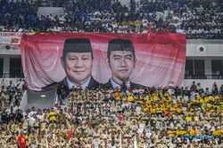 Ribuan Pendukung Hadiri Deklarasi Prabowo-Gibran Jadi Capres-Cawapres