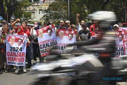 Deklarasi Cawapres Ganjar, Kader dan Simpatisan Padati Markas PDIP di Jakarta