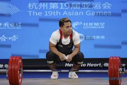 Lifter Indonesia Eko Yuli Gagal Persembahkan Medali Asian Games