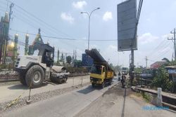 Perbaikan Jalan Pantura Demak-Semarang Dimulai, Contraflow Diterapkan