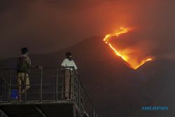 Gunung Merbabu Kebakaran Hebat, APGI Minta Pendaki Tak Bikin Api Unggun