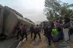 Dua Kereta Api Anjlok di Kulonprogo: Tak Ada Korban Jiwa, 9 Penumpang Luka-luka