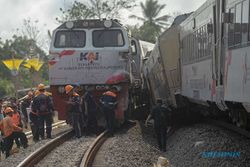 Dampak KA Argo Semeru Anjlok, 7 Perjalanan KA Tertahan di Stasiun Wates