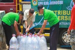 Kekeringan 2023, LDII Kirim Puluhan Ribu Liter Air Bersih di Soloraya & Jogja