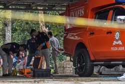 Polda Jabar Gelar Olah TKP Ulang Kasus Pembunuhan Ibu dan Anak di Subang