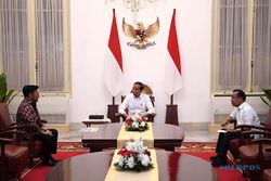 Momen Pertemuan Jokowi dan Syahrul Yasin Limpo di Istana Merdeka