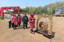 Karya Bakti Mandiri di Desa Boto Klaten Ditutup, Betonisasi Jalan Rampung 100%