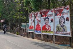 Banyak Baliho Caleg dan Capres Bertebaran di Sragen, Bawaslu: Bukan Kampanye