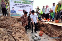 Pembangunan Kampus Baru UIN Raden Mas Said Surakarta di Karanganyar Dimulai