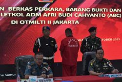 Puspom TNI Serahkan Berkas Perkara Kasus Suap Basarnas ke Otmilti Jakarta