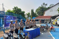 Razia Balap Liar di Ungaran Semarang, Polisi Kukut 75 Motor