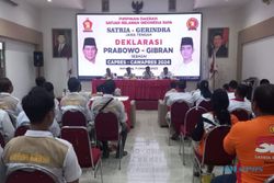 Giliran Satria Gerindra Jateng Deklarasi Dukung Prabowo-Gibran di Pilpres 2024