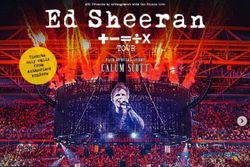 Ed Sheeran bakal Konser di Jakarta pada 2024, Catat Tanggalnya!