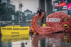 Jelang Pendaftaran Capres-Cawapres, Greenpeace Serukan Pemilu Tanpa Oligarki