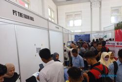 Hari Pertama, Job Fair di Grha Bung Karno Klaten Langsung Diserbu Pencari Kerja