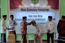 Kaesang Pangarep Peroleh Gelar Santri Kehormatan dari Ponpes Gedongan Cirebon