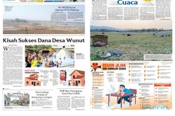 Solopos Hari Ini : Kisah Sukses Dana Desa Wunut Klaten