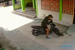 Nekat! Pria Curi Motor Warga di Ngawi saat Siang Bolong, Ini Ciri-cirinya
