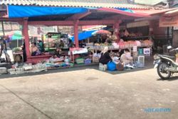 Pedagang Pasar Slogohimo Wonogiri Mulai Berjualan Kembali setelah Kebakaran