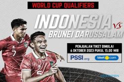 Siap-Siap! Tiket Indonesia vs Brunei Dijual Mulai Sore Ini, Ini Daftar Harganya